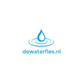 De waterfles logo
